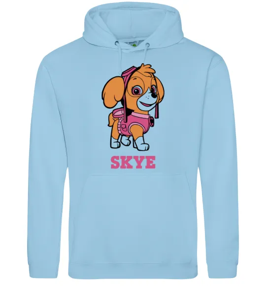 Мужская толстовка (худи) Skye Голубой фото