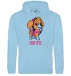 Мужская толстовка (худи) Skye Голубой фото
