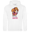 Женская толстовка (худи) Skye Белый фото