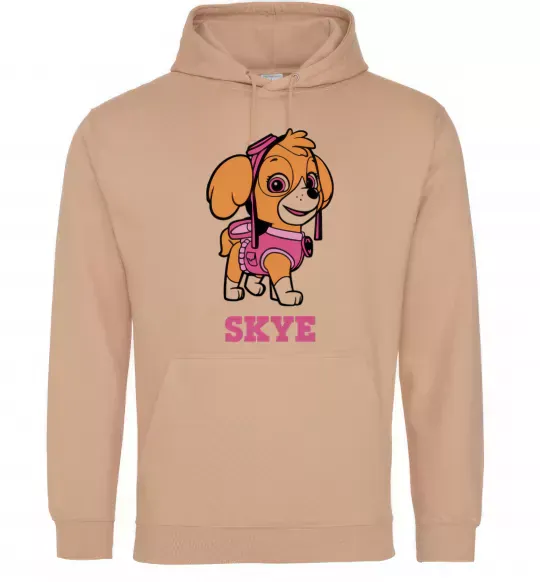 Женская толстовка (худи) Skye Песочный фото