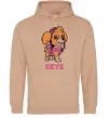 Женская толстовка (худи) Skye Песочный фото