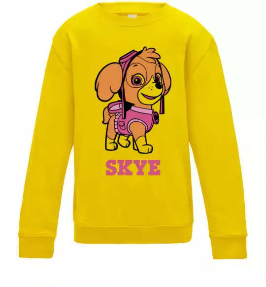 Дитячий світшот Skye Сонячно жовтий фото