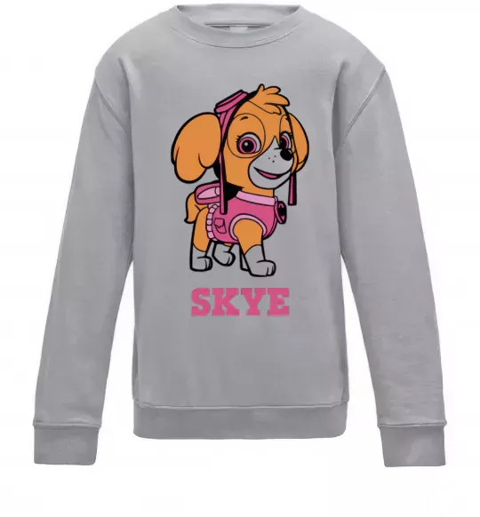 Дитячий світшот Skye Сірий меланж фото