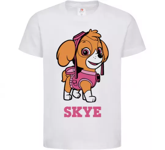 Дитяча футболка Skye Білий фото