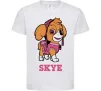 Дитяча футболка Skye Білий фото