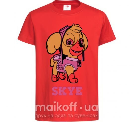 Детская футболка Skye Красный фото