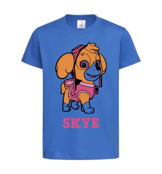Детская футболка Skye Ярко-синий фото