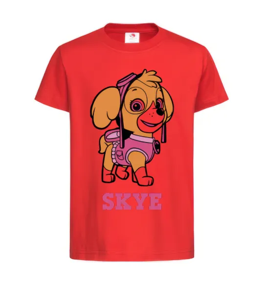 Детская футболка Skye Красный фото