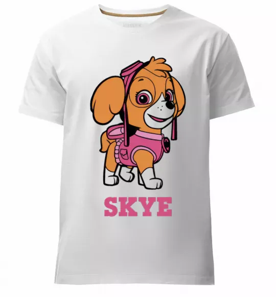 Чоловіча преміум футболка Skye Білий фото