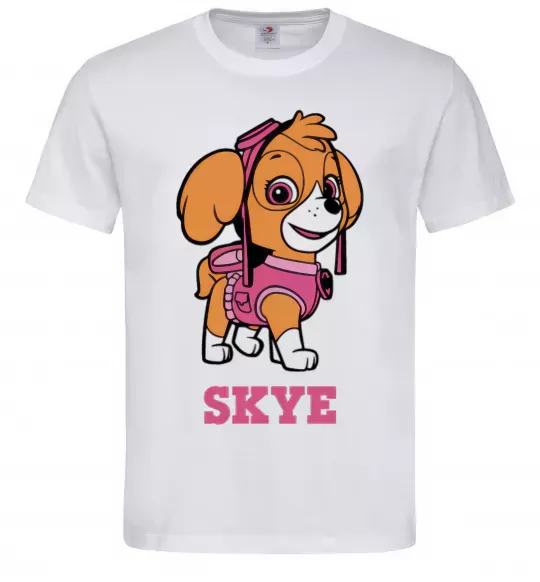 Чоловіча футболка Skye Білий фото