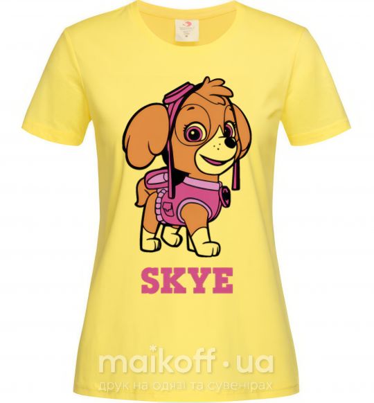 Женская футболка Skye Лимонный фото