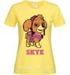 Женская футболка Skye Лимонный фото