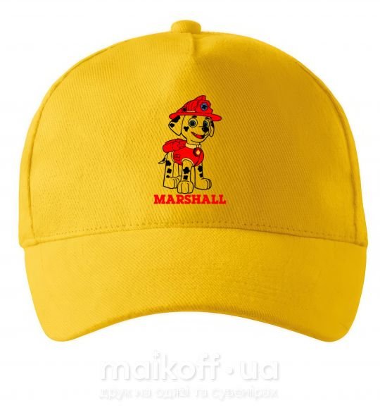 Кепка Marshall Солнечно желтый фото