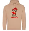 Мужская толстовка (худи) Marshall Песочный Мужская толстовка (худи) Marshall Песочный фото