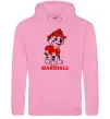 Женская толстовка (худи) Marshall Розовый фото
