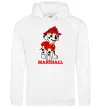 Жіноча толстовка (худі) Marshall Білий фото