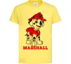 Детская футболка Marshall Лимонный фото