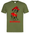 Чоловіча футболка Marshall Оливковий фото