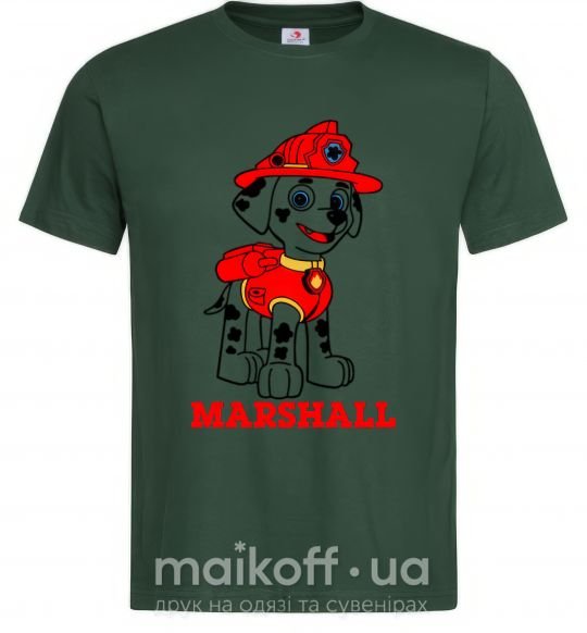Чоловіча футболка Marshall Темно-зелений фото
