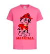 Детская футболка Marshall Ярко-розовый фото