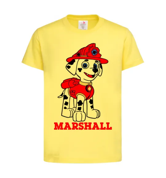 Детская футболка Marshall Лимонный фото