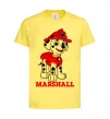 Детская футболка Marshall Лимонный фото