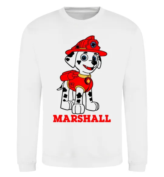 Свитшот Marshall Белый фото