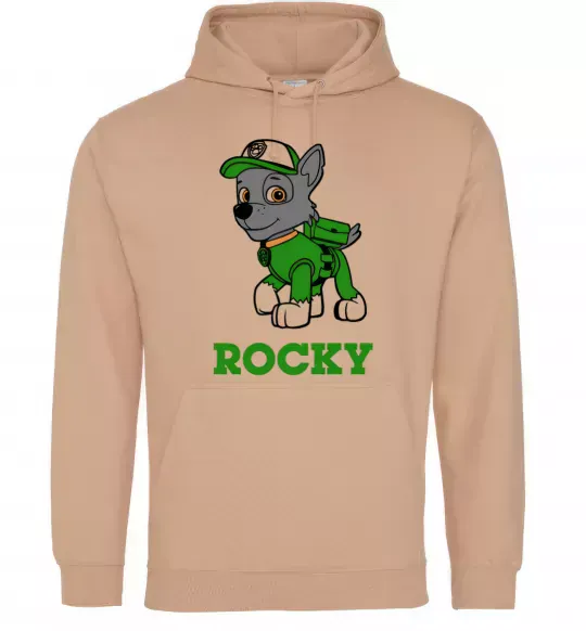 Женская толстовка (худи) Rocky Песочный фото