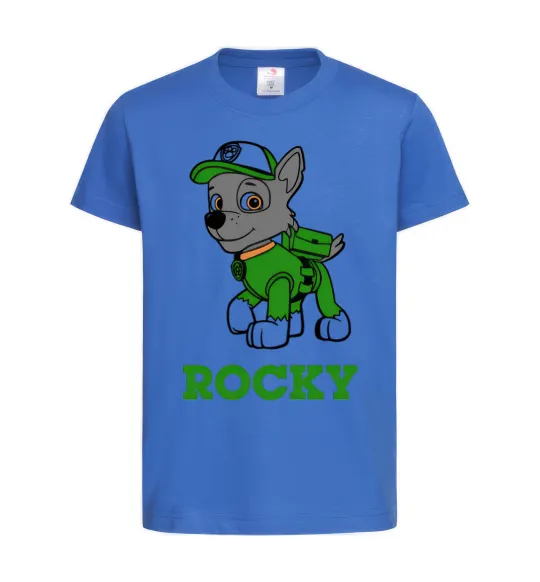Детская футболка Rocky Ярко-синий фото