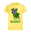 Детская футболка Rocky Лимонный фото