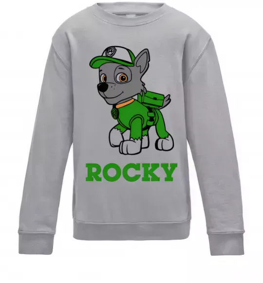 Дитячий світшот Rocky Сірий меланж фото