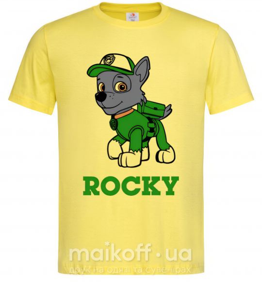 Чоловіча футболка Rocky Лимонний фото