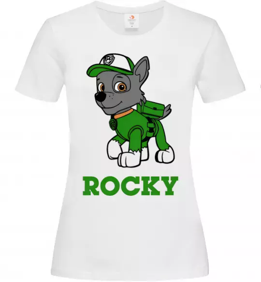 Жіноча футболка Rocky Білий фото