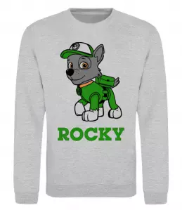 Свитшот Rocky Серый меланж фото