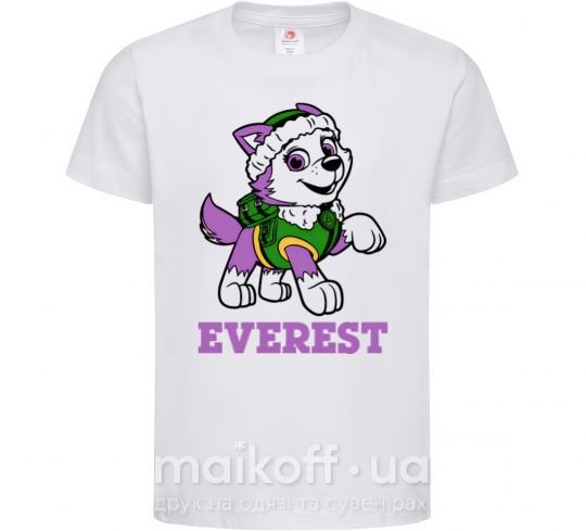 Дитяча футболка Everest Білий фото