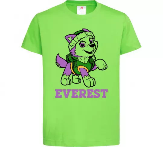 Дитяча футболка Everest Лаймовий фото