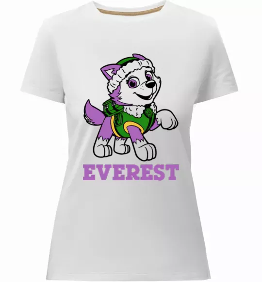 Жіноча преміум футболка Everest Білий фото