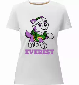 Жіноча преміум футболка Скай Білий фото