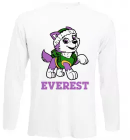 Лонгслів Chase Білий фото