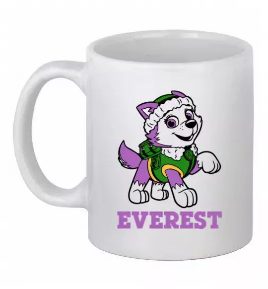 Чашка керамическая Everest Белый фото