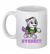 Чашка керамическая Everest Белый фото