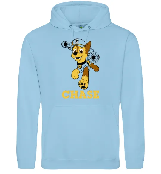 Женская толстовка (худи) Chase Голубой фото