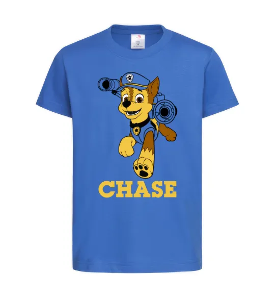Детская футболка Chase Ярко-синий фото