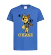 Детская футболка Chase Ярко-синий фото