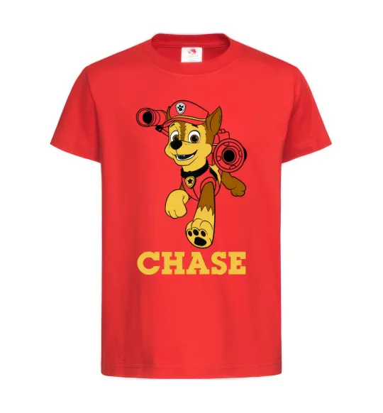 Детская футболка Chase Красный фото