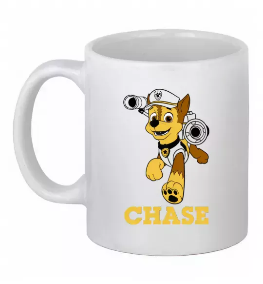 Чашка керамическая Chase Белый фото