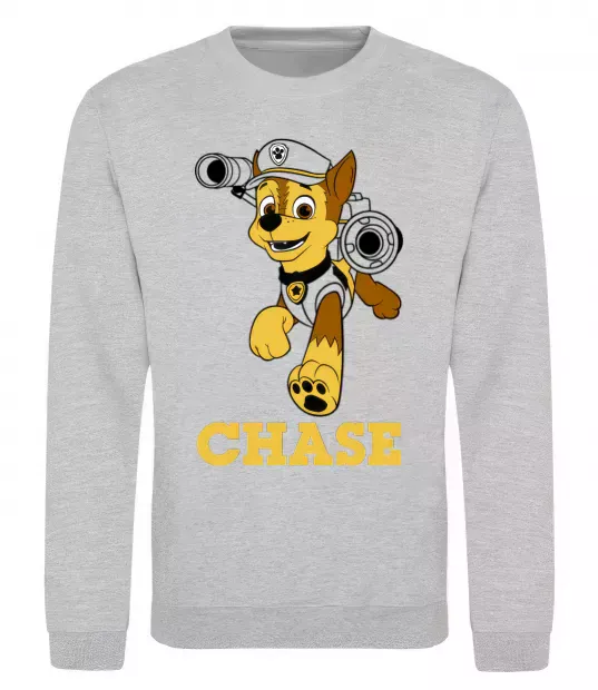 Свитшот Chase Серый меланж фото