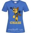 Жіноча футболка Chase Яскраво-синій фото