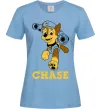 Жіноча футболка Chase Блакитний фото