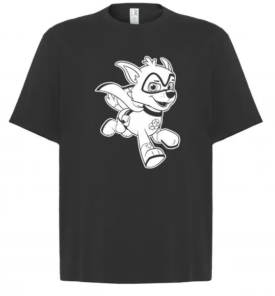 Футболка Оверсайз Супер Роккі Чорний фото